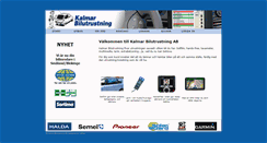 Desktop Screenshot of kalmarbilutrustning.se